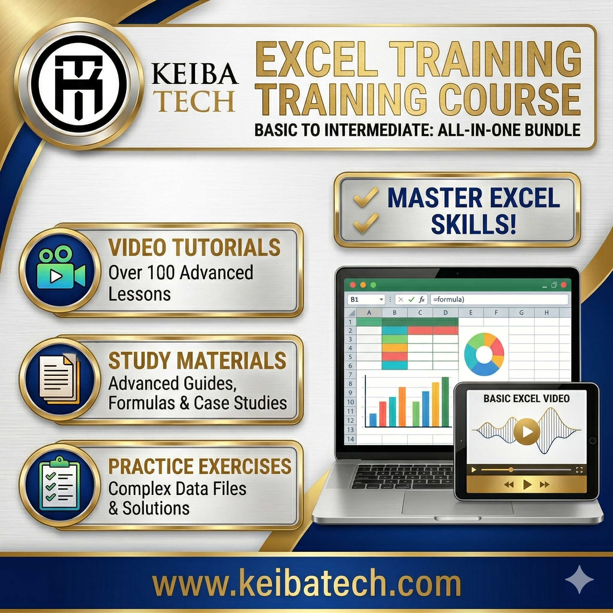 MS Excel Basic to Intermediate